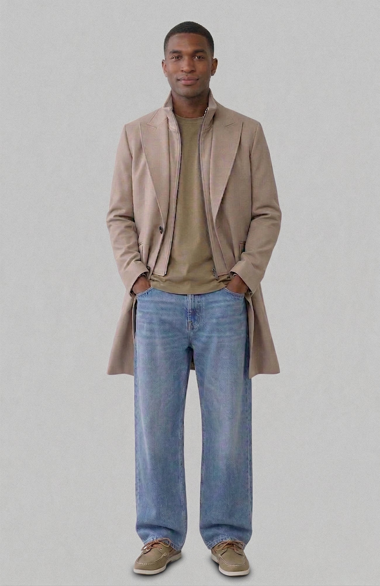 FOX WOOL CABLE プルオーバー Fox Water Repellent Topcoat