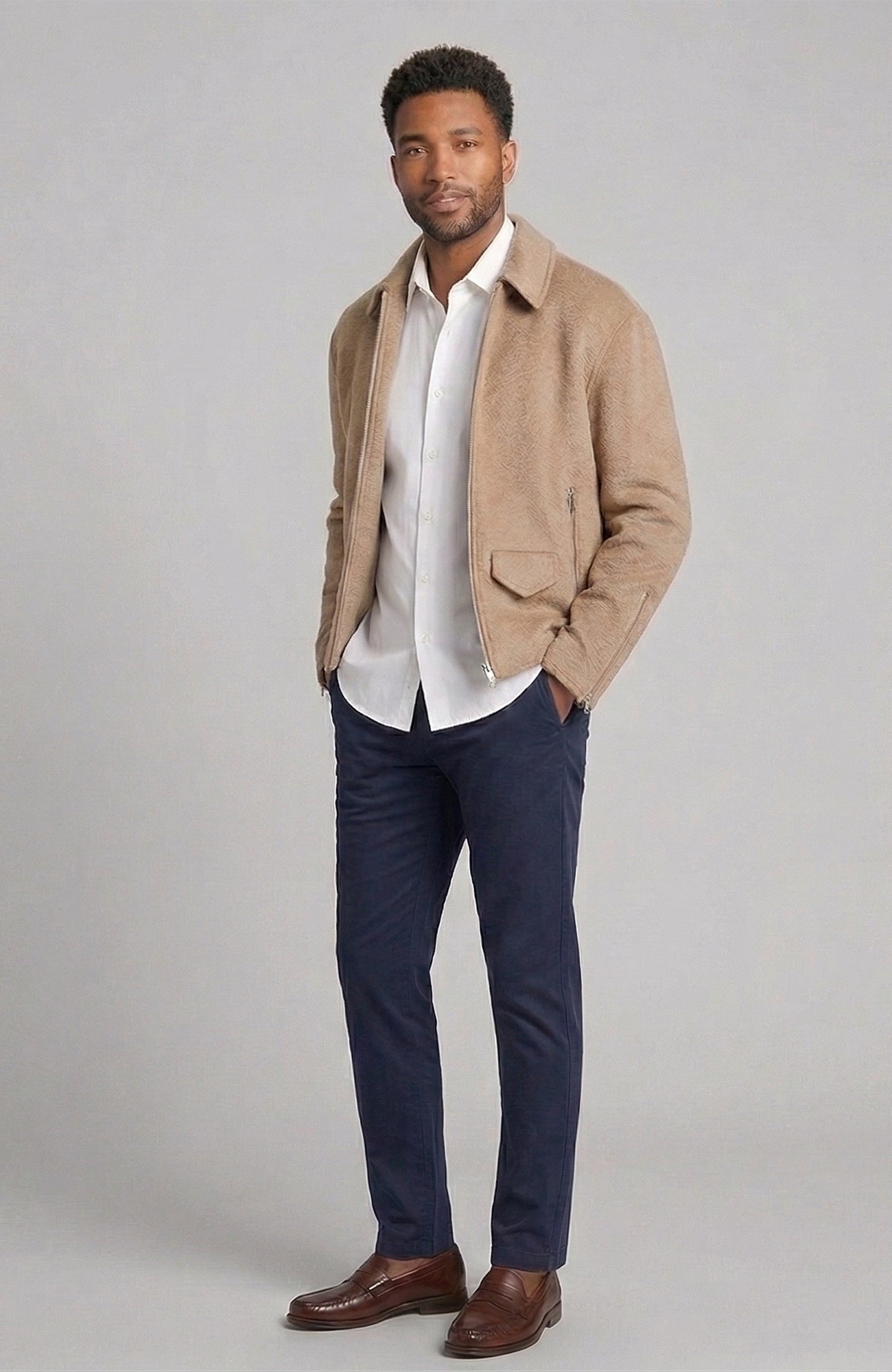 Luke Wool & Alpaca Jacket - MENS - Cardinal of Canada - US - Luke Wool & Alpaca Jacket