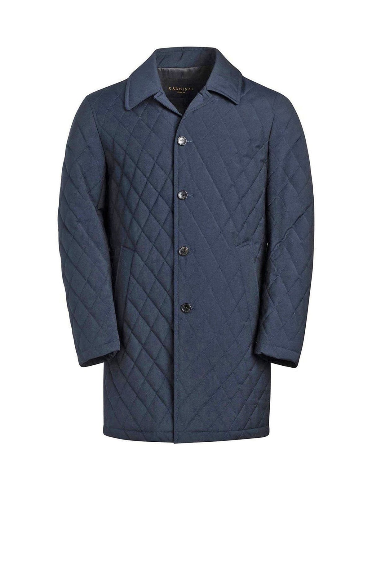 Mansfield Navy Wool Carcoat