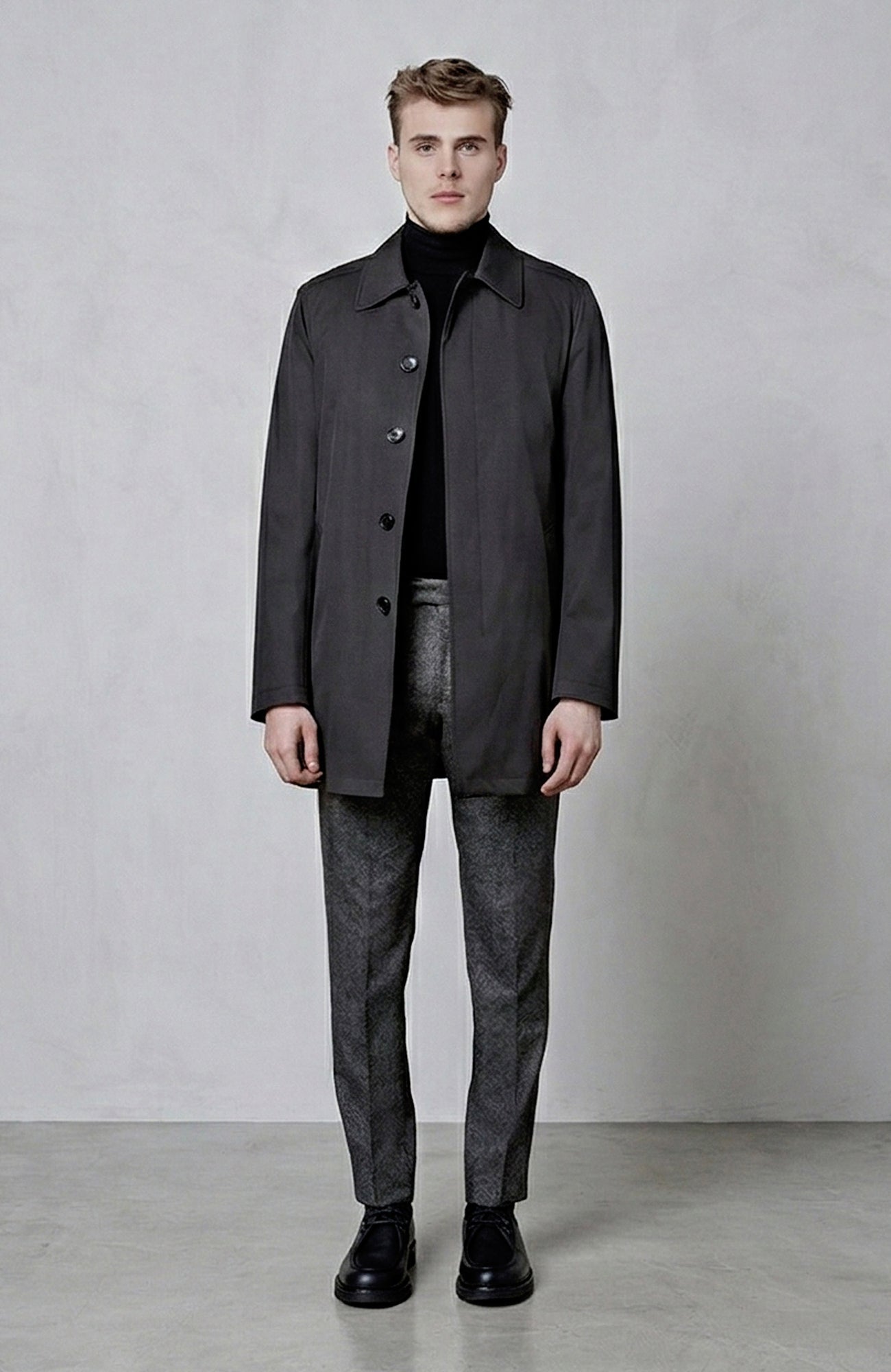Mccord Black Raincoat M / Black