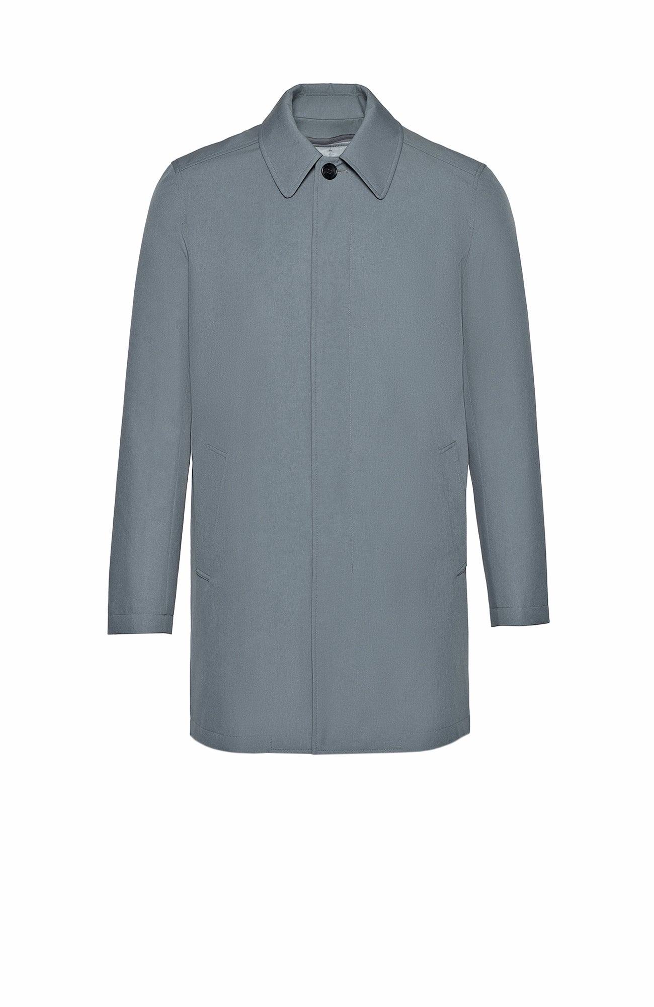 MCCORD GREY RAINCOAT WITH PRIMALOFT LINING - Cardinal of Canada - US - MCCORD GREY RAINCOAT WITH PRIMALOFT LINING