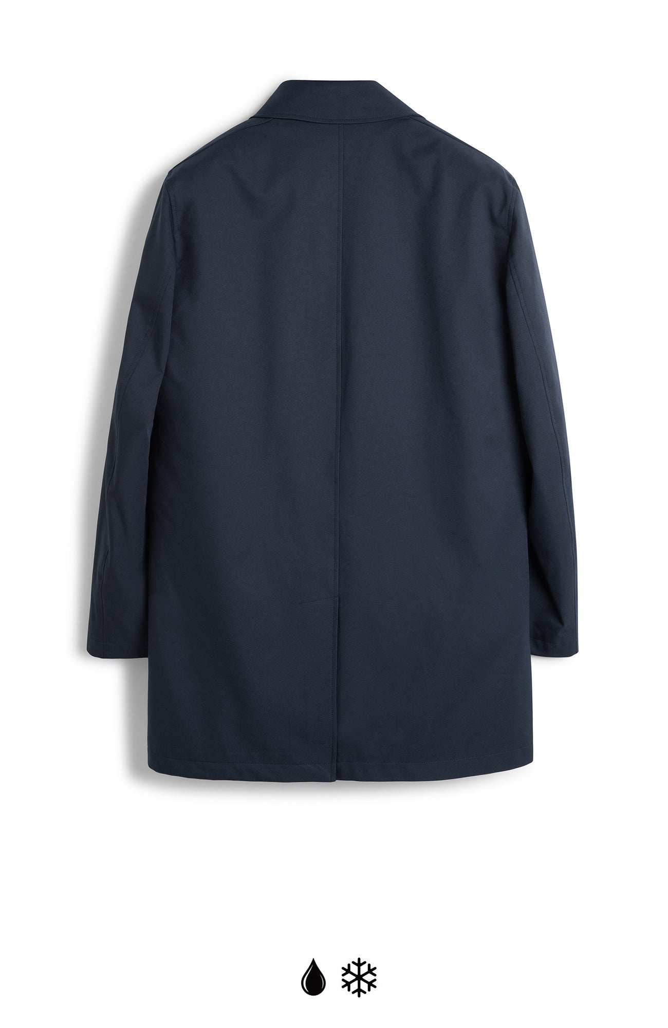 MCCORD RAINCOAT IN NAVY - MENS - Cardinal of Canada-US-MCCORD RAINCOAT IN NAVY 35 inch length