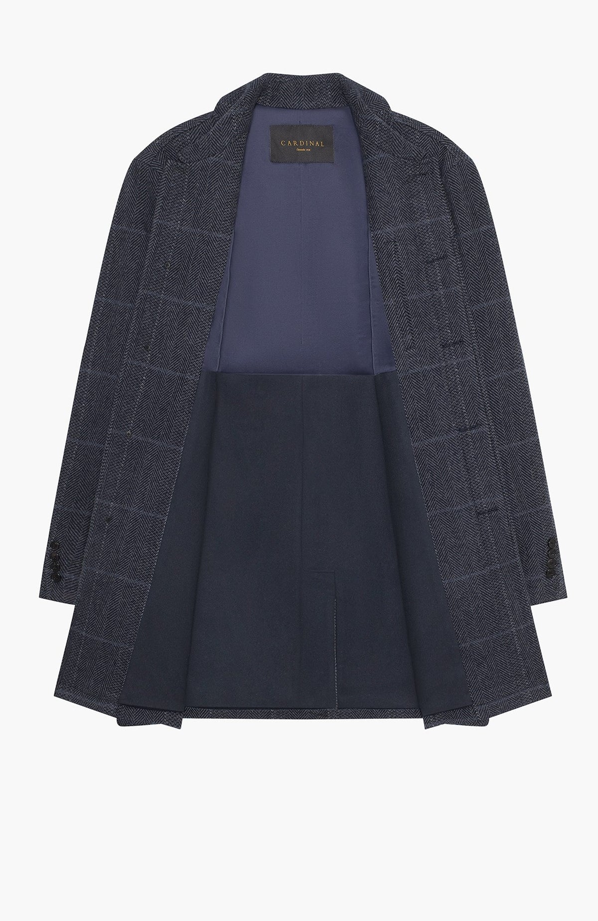 Turner Wool & Cashmere City Coat - MENS - Cardinal of Canada-US-Turner Wool & Cashmere City Coat