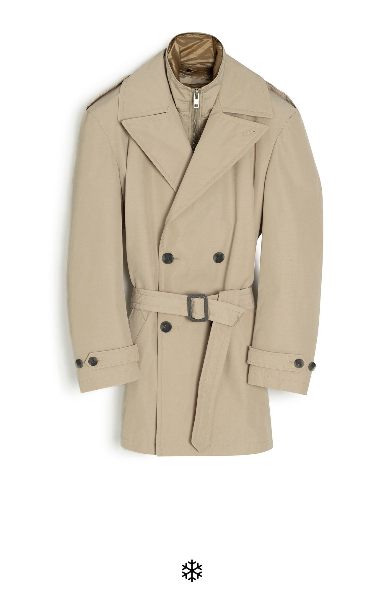 Anikan Beige Trench Coat - MENS - Cardinal of Canada - US - Anikan Beige Trench Coat