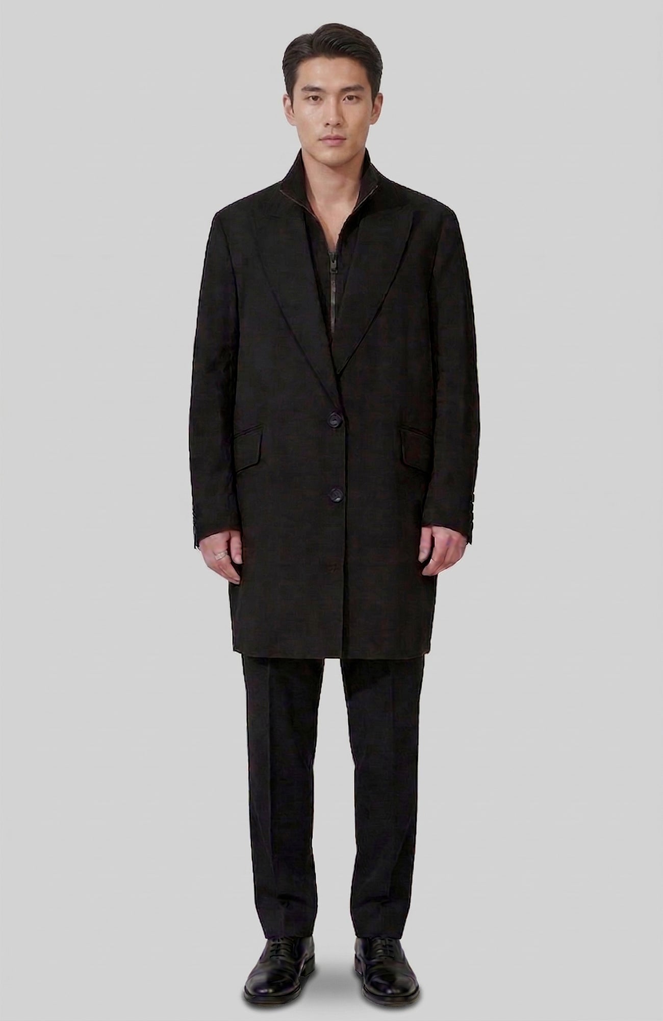 Fox Black Water Repellent Topcoat - MENS - Cardinal of Canada - US - Fox Black Water Repellent Topcoat