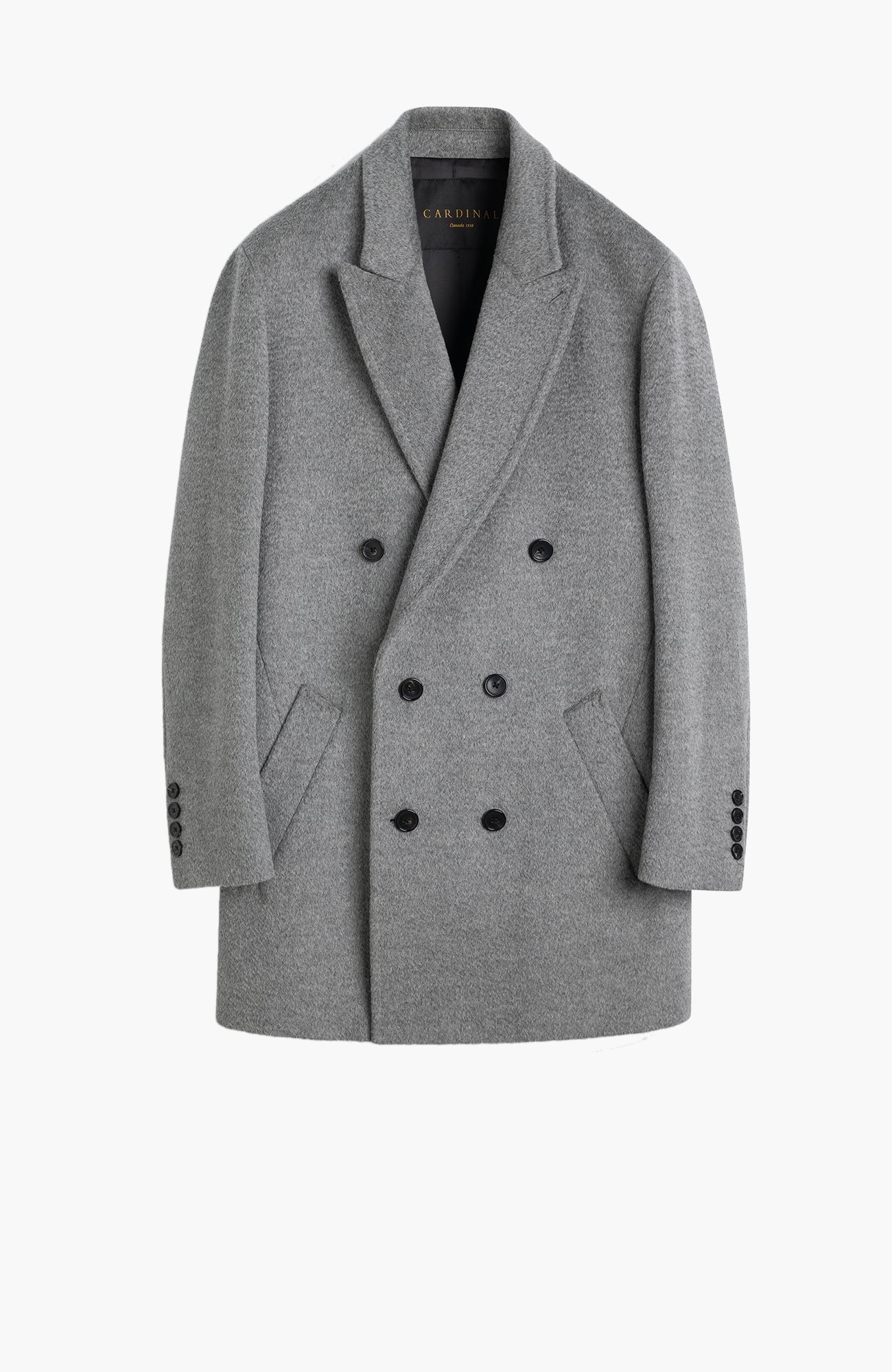 Logan Wool & Alpaca Double Breast Topcoat