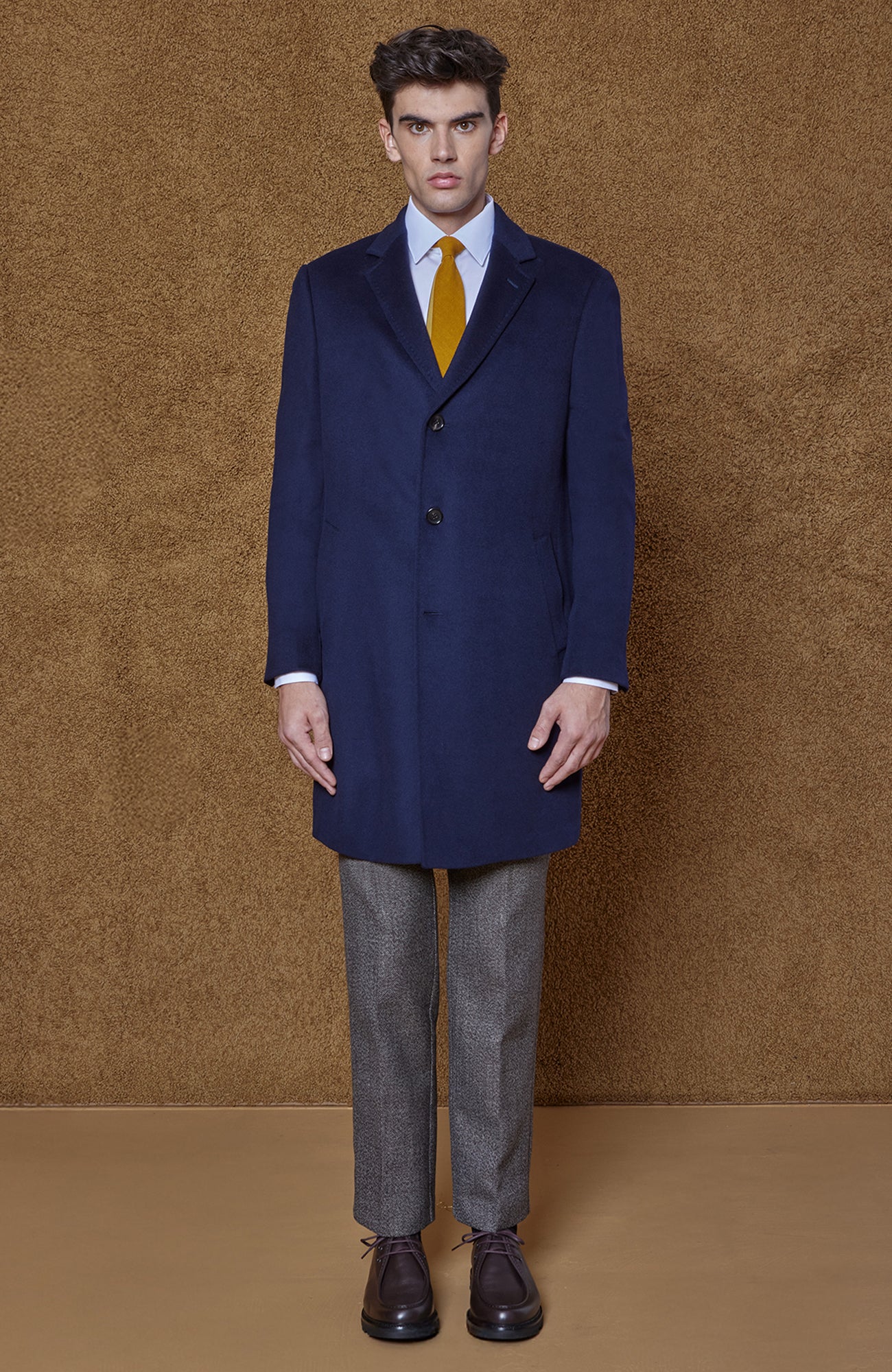 ST - PIERRE NAVY CASHMERE TOPCOAT - Cardinal of Canada - US - ST - PIERRE NAVY CASHMERE TOPCOAT
