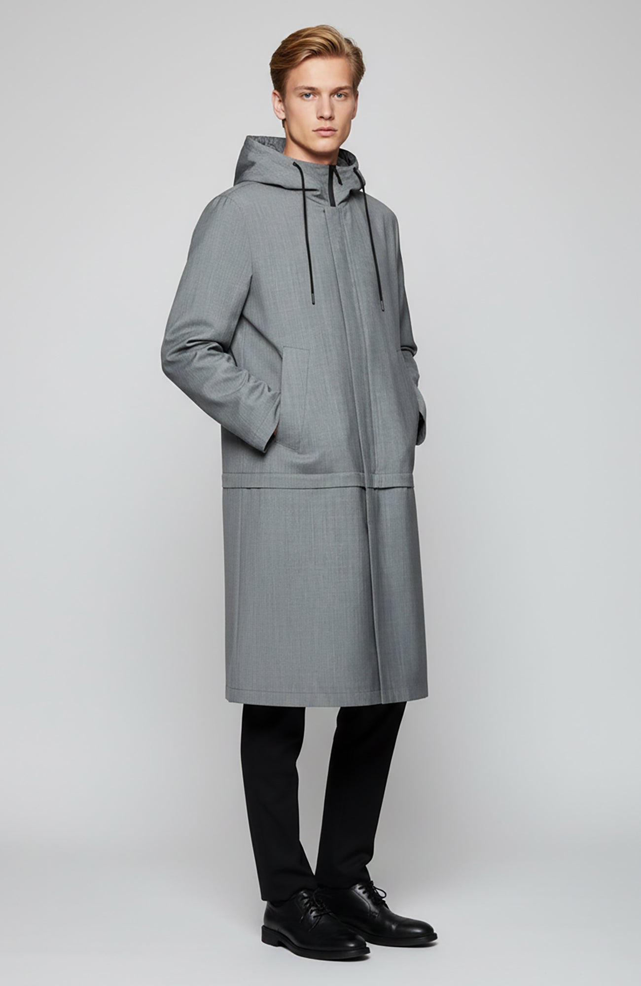 Trent Light Grey Water Resistant Topcoat - Cardinal of Canada - US - Trent Light Grey Water Resistant Topcoat