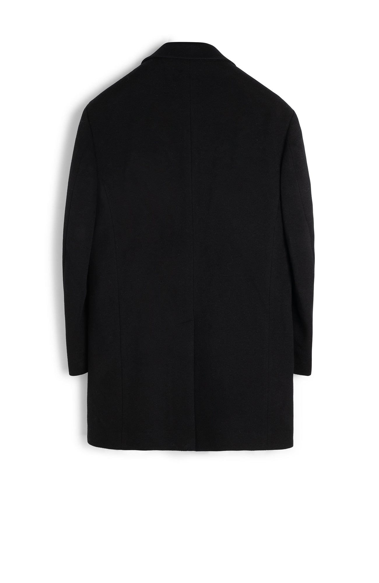 Orders black structured coat