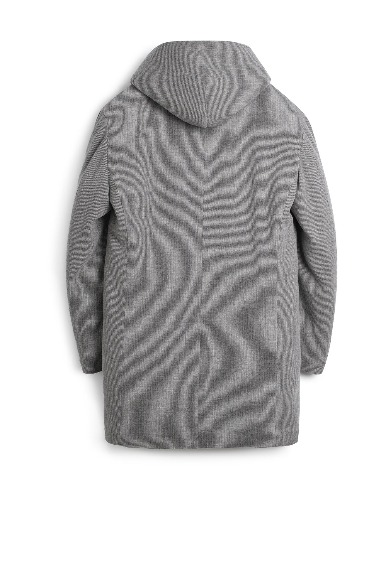 TYSON GRAY MELANGE WOOL & CASHMERE TOPCOAT WITH PRIMALOFT INSULATION - MENS - Cardinal of Canada - US - TYSON GRAY MELANGE WOOL & CASHMERE TOPCOAT WITH PRIMALOFT INSULATION