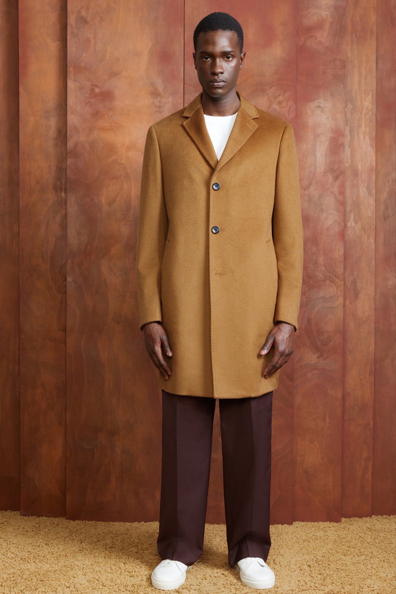 ST-PIERRE VICUNA CASHMERE OVERCOAT - Cardinal of Canada-US-ST-PIERRE VICUNA CASHMERE TOPCOAT